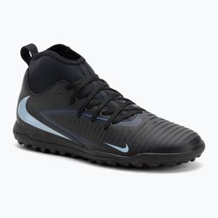 Încălțăminte de fotbal pentru bărbați Nike Phantom 6 High Club TF black/black