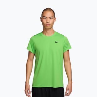 Tricou de tenis pentru bărbați Nike Court Dri-Fit Victory Mean Green/Black