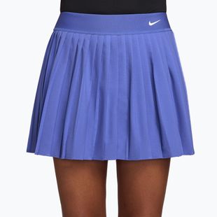 Fustă de tenis Nike Victory Dri-Fit High-Waisted Pleated sapphire/white