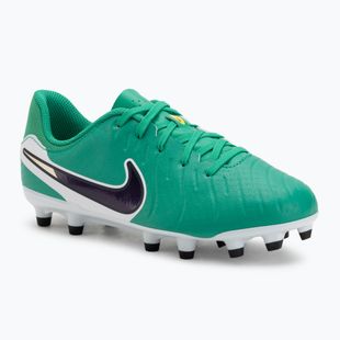 Încălțăminte de fotbal pentru copii Nike Tiempo Legend 10 Academy LV8 FG/MG stadium green/dark obsidian