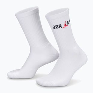 Șosete  Jordan Everyday Crew 1 pair white/black/university red