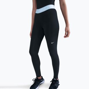 Colanți pentru femei Nike Pro 365 Tight black/celestine blue/white