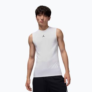 Tricou termoactiv pentru bărbați Jordan Sport Dri-FIT white/black