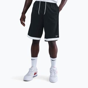 Pantaloni scurți de baschet pentru bărbați Nike DNA Academy Dri-FIT 11" black/white/white