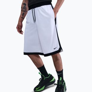 Pantaloni scurți de baschet pentru bărbați Nike DNA Academy Dri-FIT 11" white/black/black