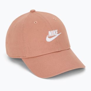 Șapcă  Nike Club Unstructured Futura Wash rose gold/white