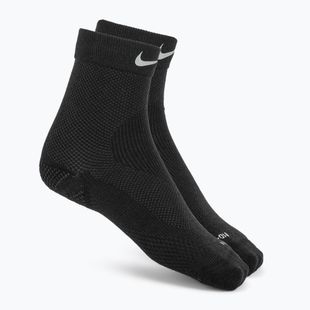 Șosete Nike Running Wool Micro Crew black/dark smoke grey