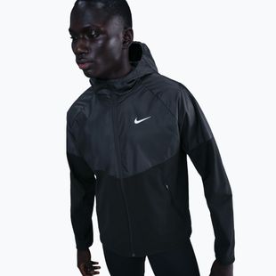 Geacă de alergare pentru bărbați Nike Miler Repel Winterized black/anthracite