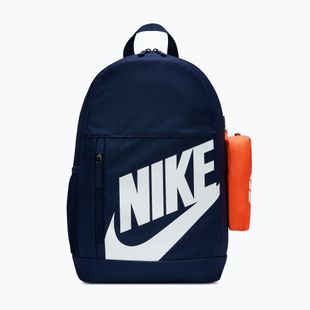 Rucsac de oraș pentru copii Nike Elemental Shoebox 20 l midnight navy/orange/white