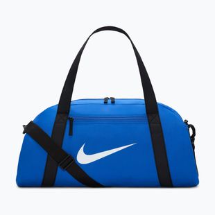 Geantă de antrenament pentru femei Nike Gym Club 24 l game royal/black/white