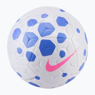 Minge de fotbal Nike Academy white/racer blue/pink blast mărimea 5