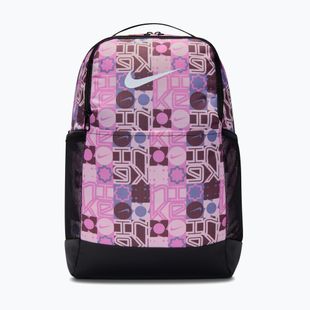 Rucsac de antrenament Nike Brasilia 9.5 24 l negru/roz spumă/alb