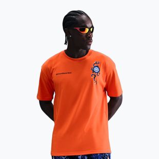 Tricou de fotbal pentru bărbați Nike Inter Milan safety orange