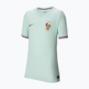 Tricou de fotbal pentru copii Nike FFF 2026 Stadium Away igloo/monarch/monarch