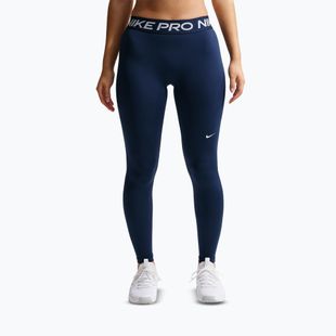 Colanți pentru femei Nike Pro Mid-Rise Full midnight navy/white