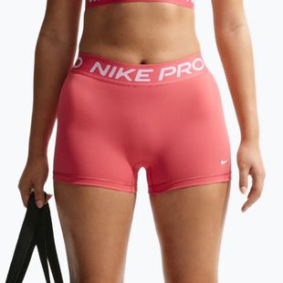 Pantaloni scurți pentru femei Nike Pro Mid-Rise Biker 3" sea coral/white