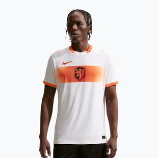 Tricou de fotbal pentru bărbați Nike Netherlands 2026/27 Away Match white/hyper crimson/black