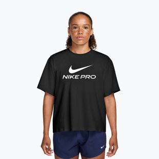 Tricou de antrenament pentru femei Nike Pro Dri-Fit Loose black/white