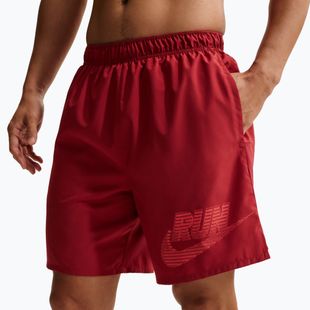 Pantaloni scurți pentru bărbați Nike Challenger Dri-Fit Brief-Lined 7" Team Crimson/Light Crimson