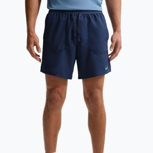 Pantaloni scurți de alergare pentru bărbați Nike Stride Dri-Fit Brief-Lined 7" midnight navy