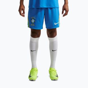 Pantaloni scurți de fotbal pentru bărbați Nike Brazil 2026 Stadium Home lt photo blue/light mint/white