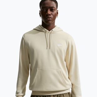Bluză pentru bărbați Nike Club French Terry Pullover Hoodie light khaki/light khaki/white