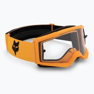 Ochelari de ciclism pentru copii Fox Racing Main Core Jr tangerine/clear