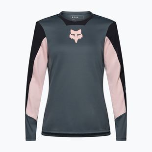 Longsleeve de ciclism pentru femei Fox Racing Defend Creation LS deep cobalt