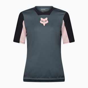 Tricou de ciclism pentru femei Fox Racing Defend Jersey Creation SS deep cobalt