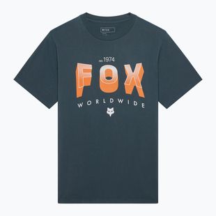 Tricou pentru bărbați Fox Racing Block 195 Original deep cobalt