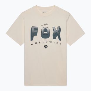 Tricou pentru bărbați Fox Racing Block 195 Original off white