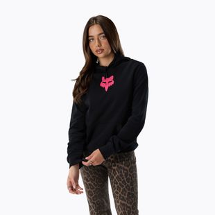 Bluză pentru femei Fox Racing Fox Head Fleece Pullover black/pink