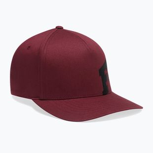 Șapcă pentru bărbați Fox Racing Fox Head X Flexfit dark maroon