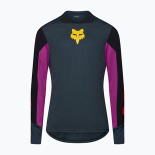 Longsleeve de ciclism pentru bărbați Fox Racing Defend Creation galaxy blue