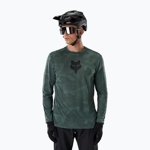 Longsleeve de ciclism pentru bărbați Fox Racing Ranger Tru Dri sage