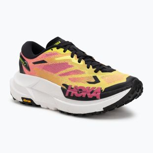 Încălțăminte de alergare pentru bărbați Hoka Mafate X neon hoka citrus/neon rose