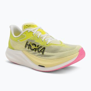 Încălțăminte de alergare HOKA Rocket X 3 sunlight/neon hoka citrus