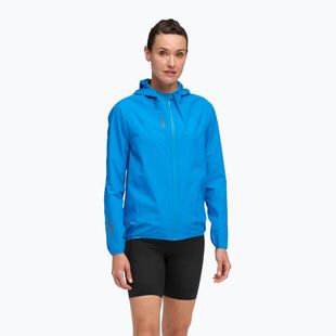 Geacă de alergare pentru femei HOKA Skybreeze Waterproof GTX hoka blue