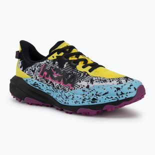 Încălțăminte de alergare pentru copii HOKA Speedgoat 6 electric lemon/black