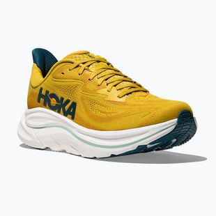 Încălțăminte de alergare pentru bărbați HOKA Clifton 10 yellow gold/tidal wave