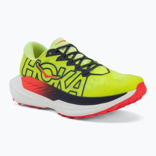 Încălțăminte de alergare pentru bărbați HOKA Rocket X Trail neon Yuzu/neon flame