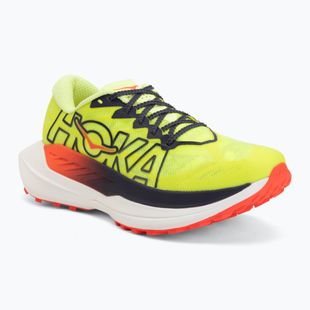 Încălțăminte de alergare pentru femei HOKA Rocket X Trail neon yuzu/neon flame
