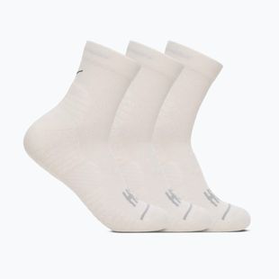 Șosete HOKA Quarter Run Sock 3-Pack white/white/white