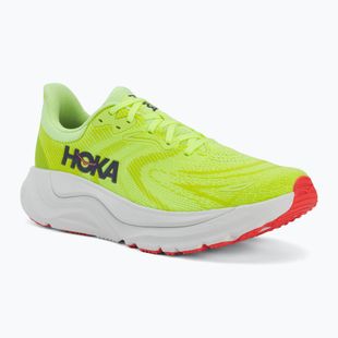 Pantofi de alergare pentru bărbați HOKA Arahi 8 Wide neon yuzu/neon flame