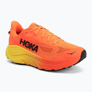 Încălțăminte de alergare pentru bărbați HOKA Challenger 8 Wide neon tangerine/hoka citrus