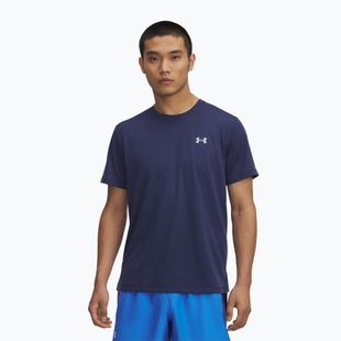Tricou de alergare pentru bărbați Under Armour UA Launch washed navy/reflective