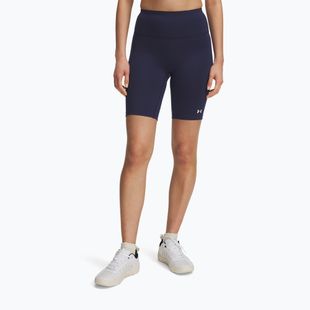 Pantaloni scurți de antrenament pentru femei Under Armour Motion Bike EMEA washed navy/white