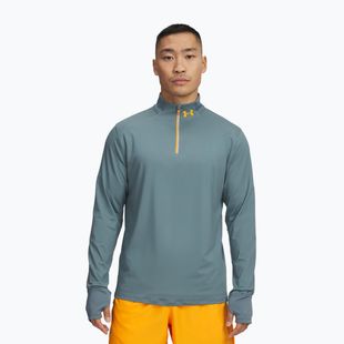 Longsleeve de alergare pentru bărbați Under Armour Launch Pro 1/4 Zip jasper blue/reflective