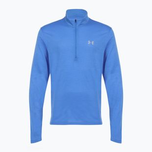 Bluză de alergare pentru bărbați Under Armour Launch 1/4 Zip blue atlantis/reflective