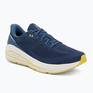 Încălțăminte de alergare pentru bărbați Under Armour Sonic 7 washed navy/nu blue/yellow shade